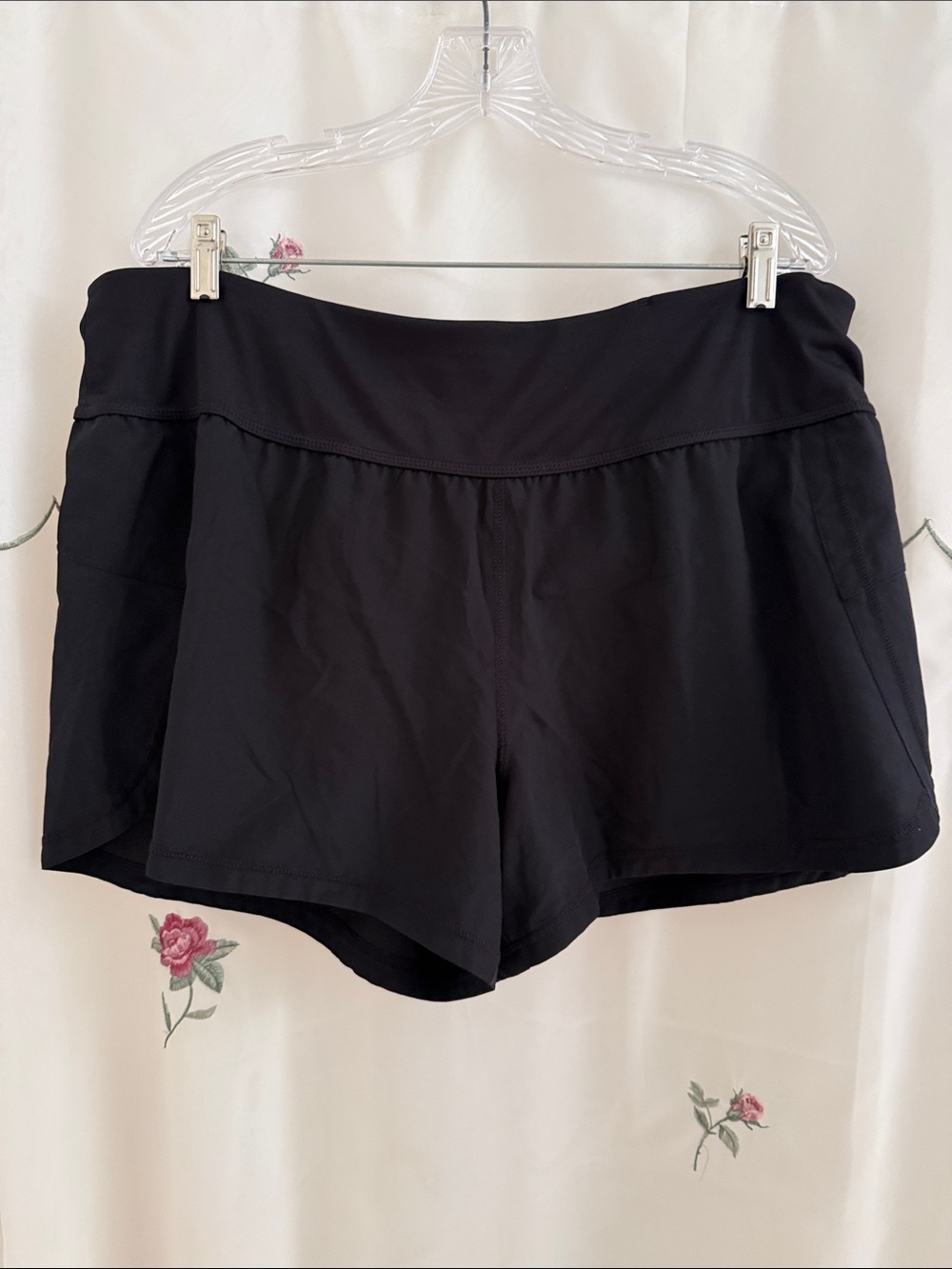 Xersion Black Women's Athletic Running Shorts